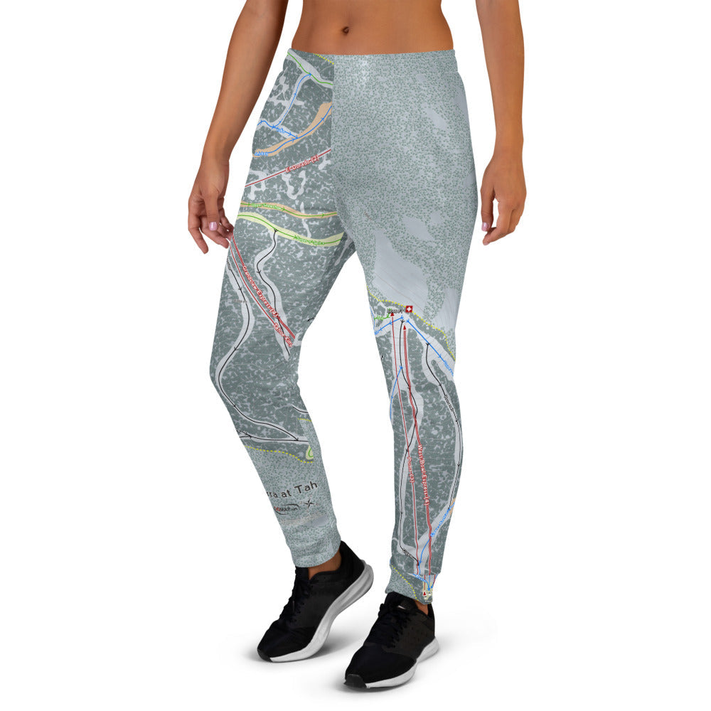Sierra At Tahoe , California Ski Trail Map Women's Mid-Layer - Powderaddicts