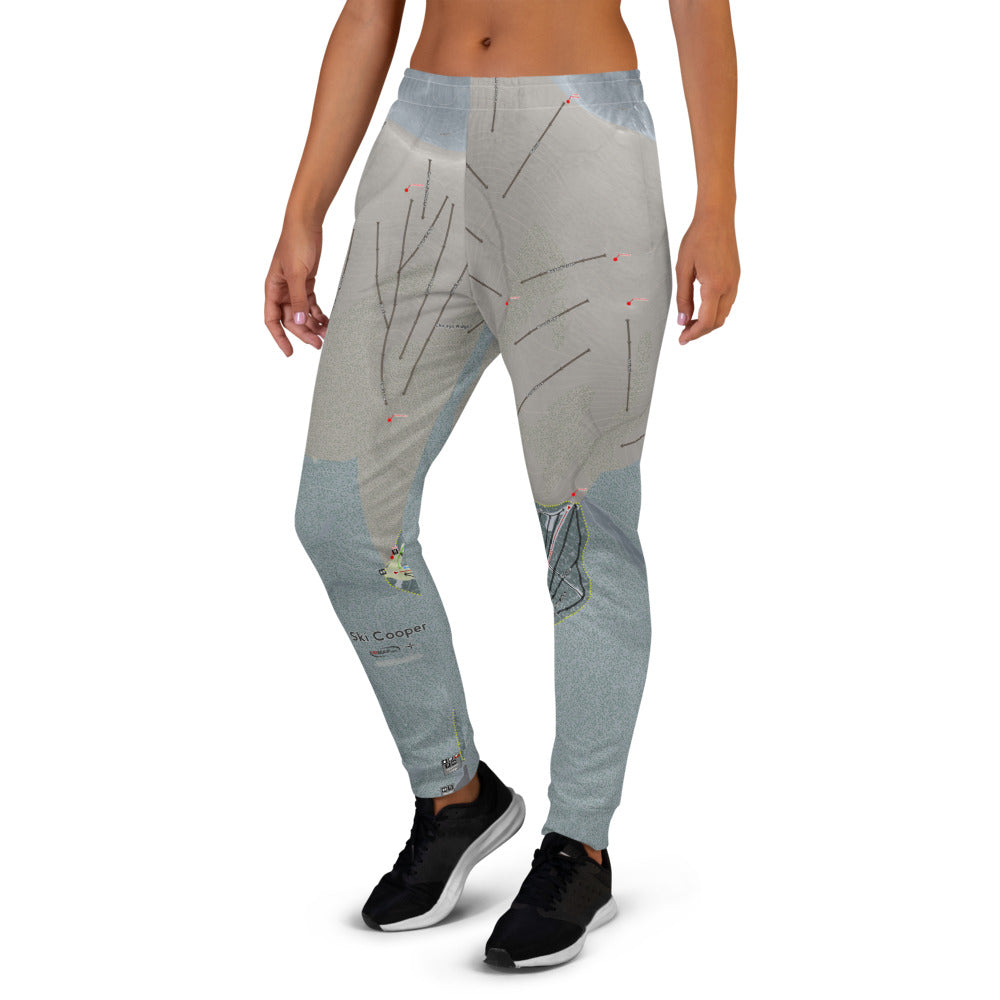 SkiCooper, Colorado Ski Trail Map Women's Mid-Layer - Powderaddicts