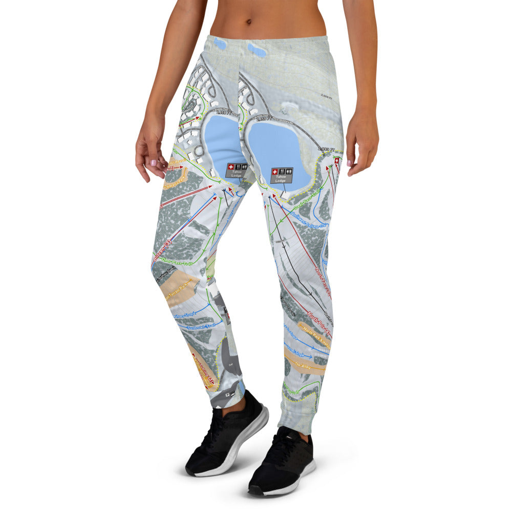 Seven Springs, Pennsylvania Ski Trail Map Women's Mid-Layer - Powderaddicts