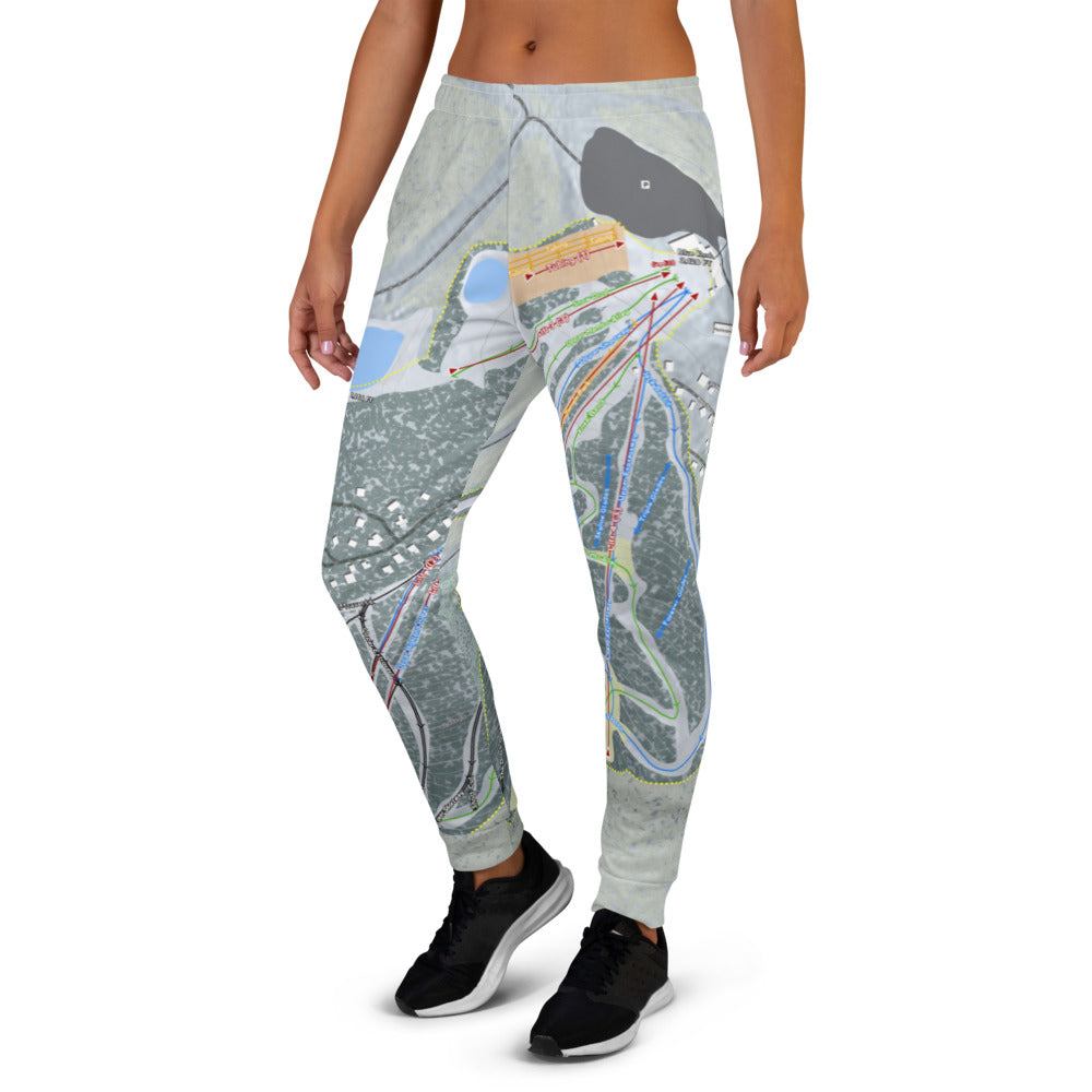 Blue Knob, Pennsylvania Ski Trail Map Women's Mid-Layer - Powderaddicts