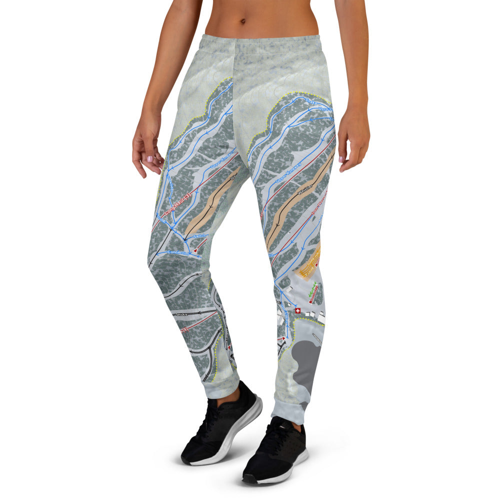 Montage Mountain, Pennsylvania Ski Trail Map Women's Mid-Layer - Powderaddicts