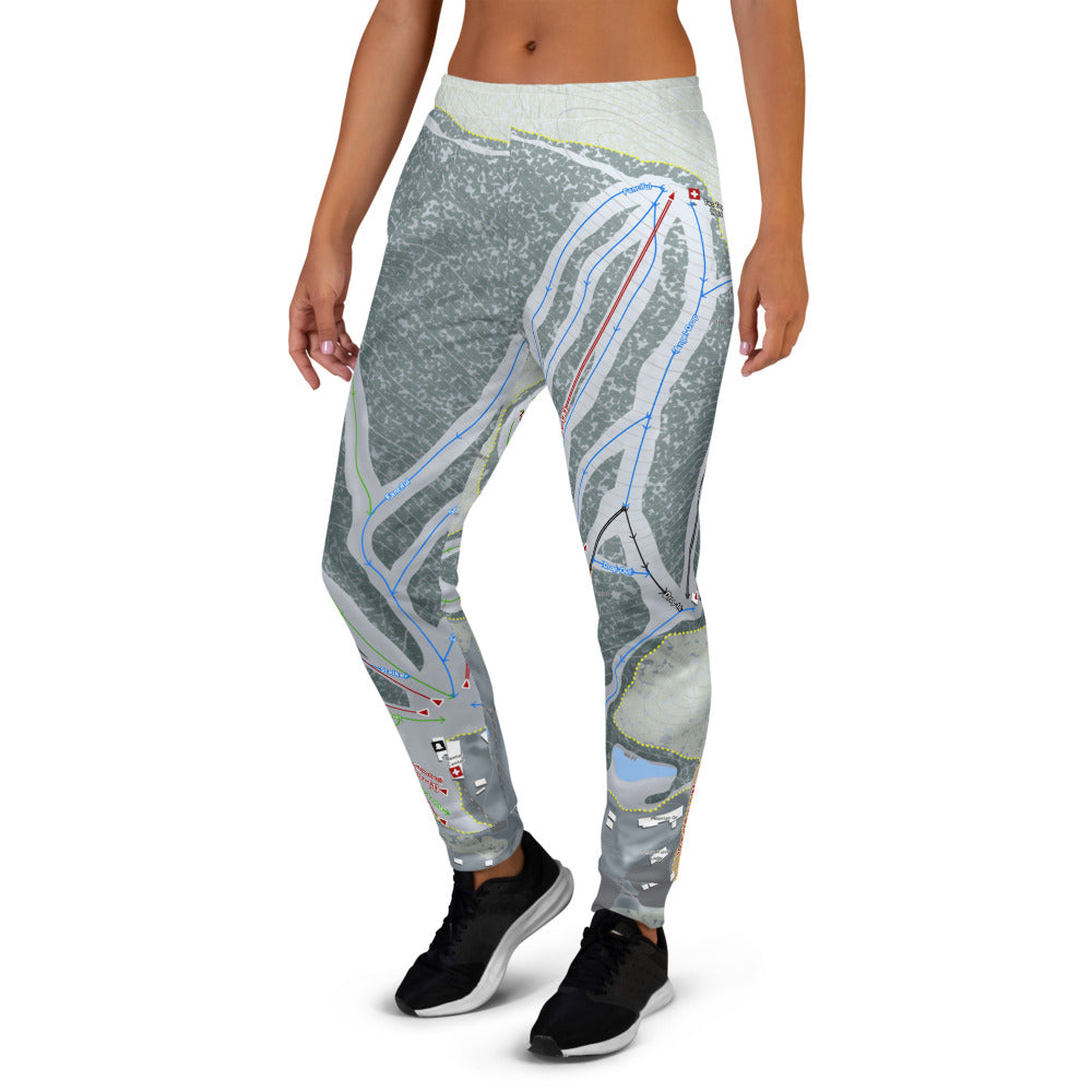 Whitetail, Pennsylvania Ski Trail Map Women's Mid-Layer - Powderaddicts