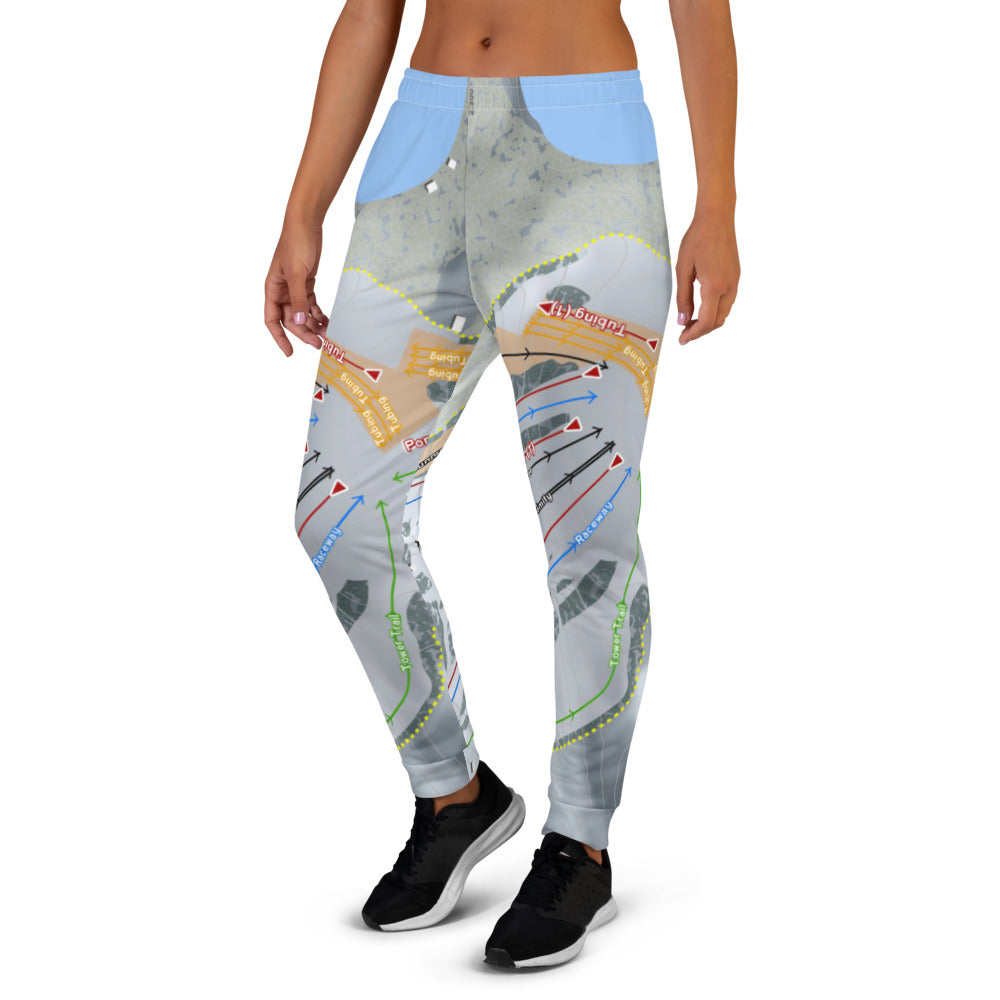 Bottineau, North Dakota Ski Trail Map Women&#39;s Mid-Layer - Powderaddicts