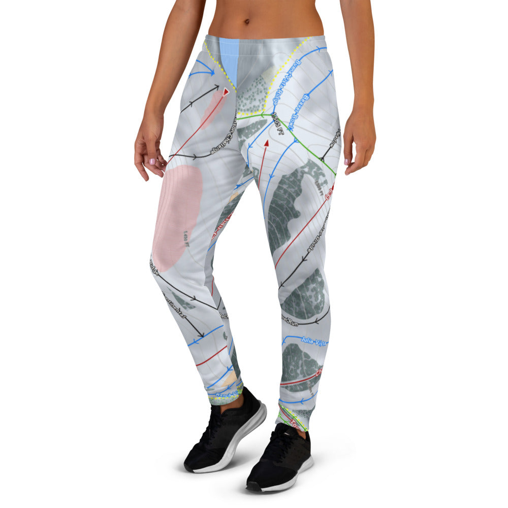 Buena Vista, Minnesota Ski Trail Map Women's Mid-Layer - Powderaddicts