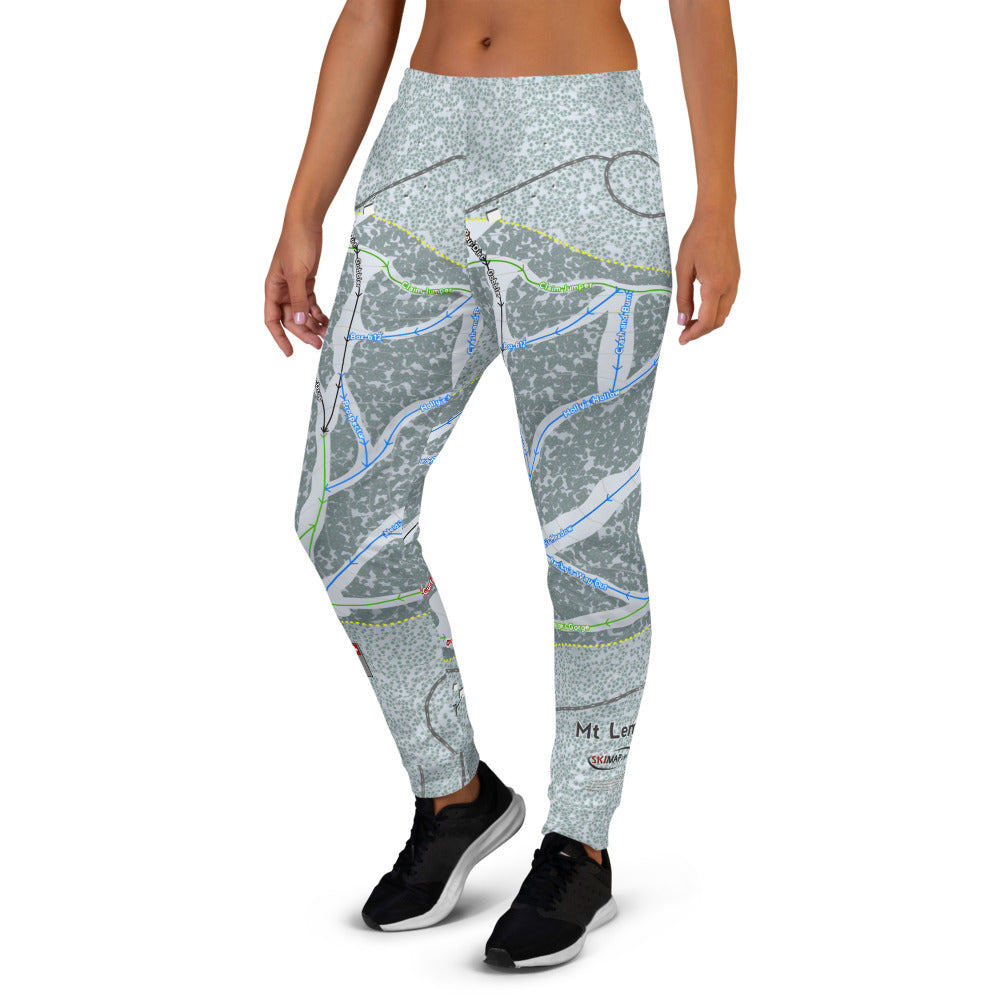 Mt Lemmon, Arizona Ski Trail Map Women's Mid-Layer - Powderaddicts