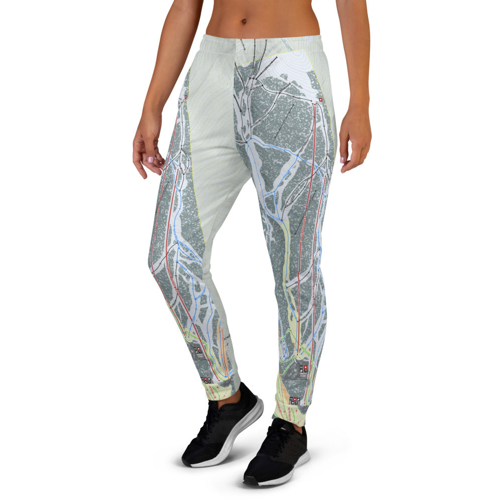 SnowBowl, Arizona Ski Trail Map Women's Mid-Layer - Powderaddicts