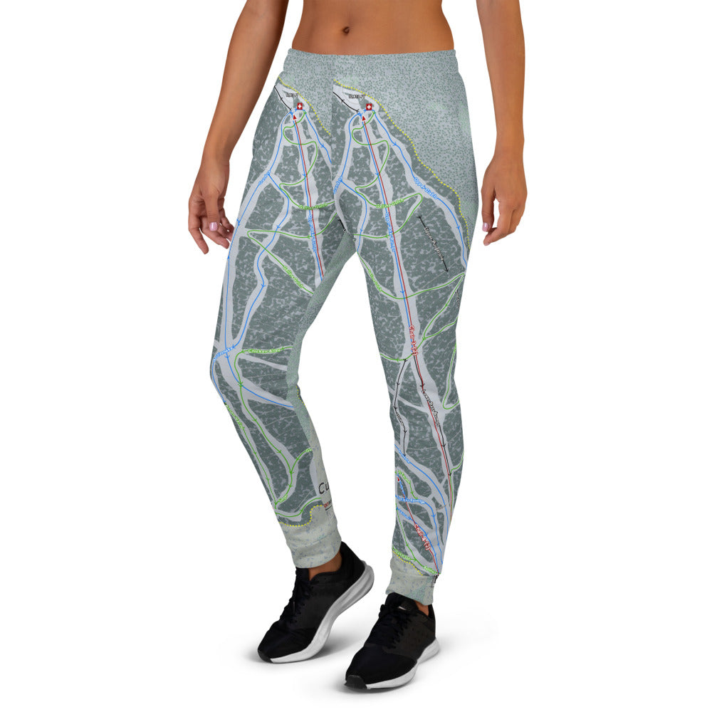Cuchara, Colorado Ski Trail Map Women's Mid-Layer - Powderaddicts