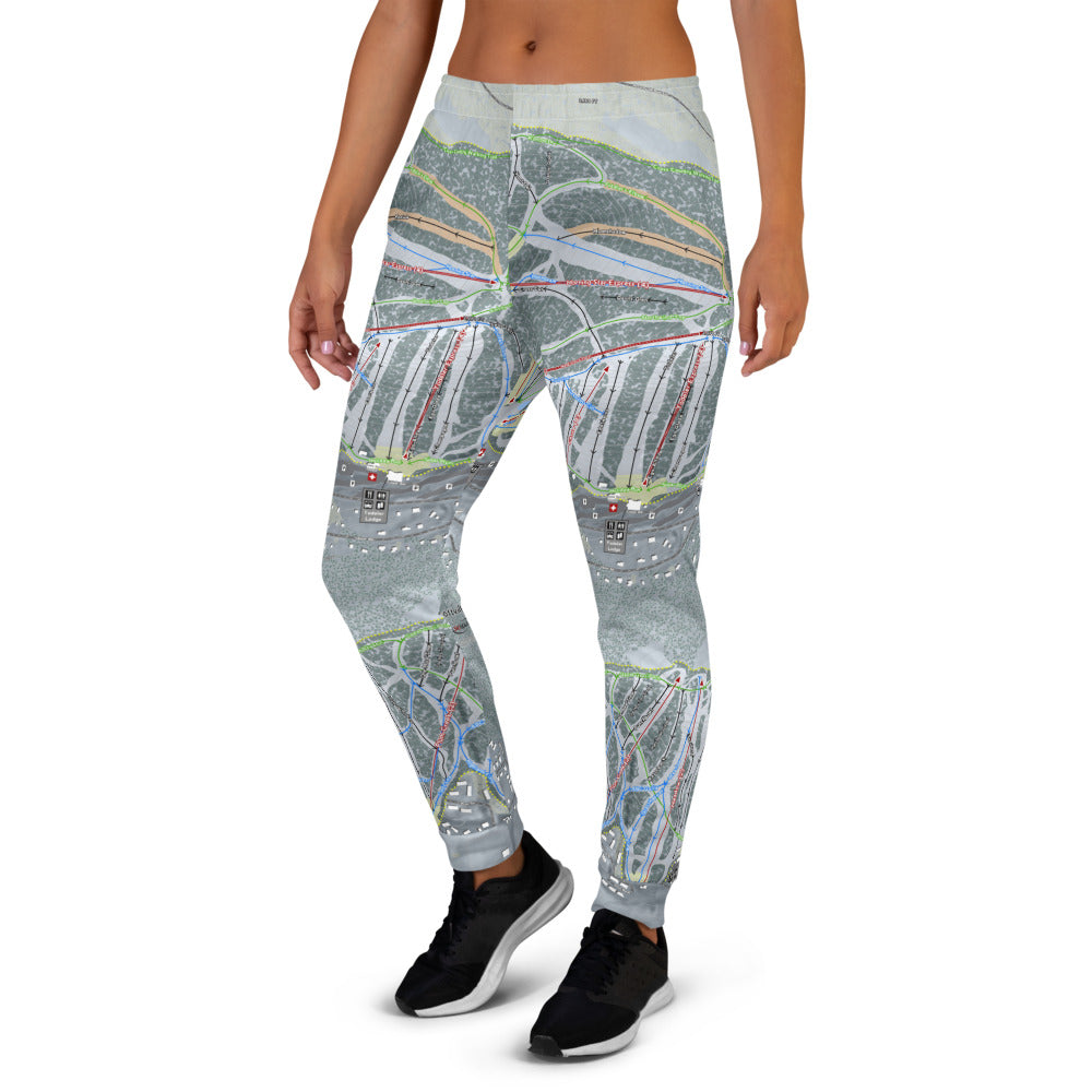 Holiday Valley Combo, New York Ski Trail Map Women's Mid-Layer - Powderaddicts
