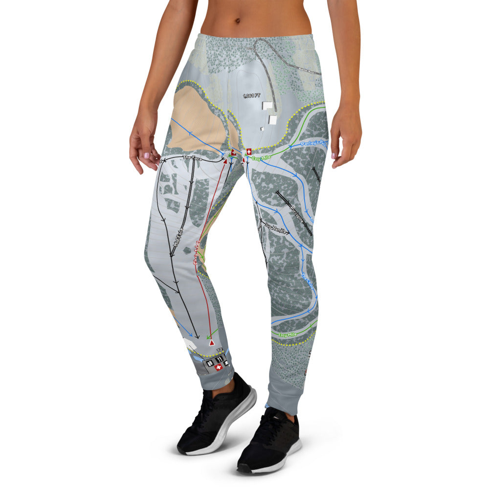 Suicide Six, Vermont Ski Trail Map Women's Mid-Layer - Powderaddicts