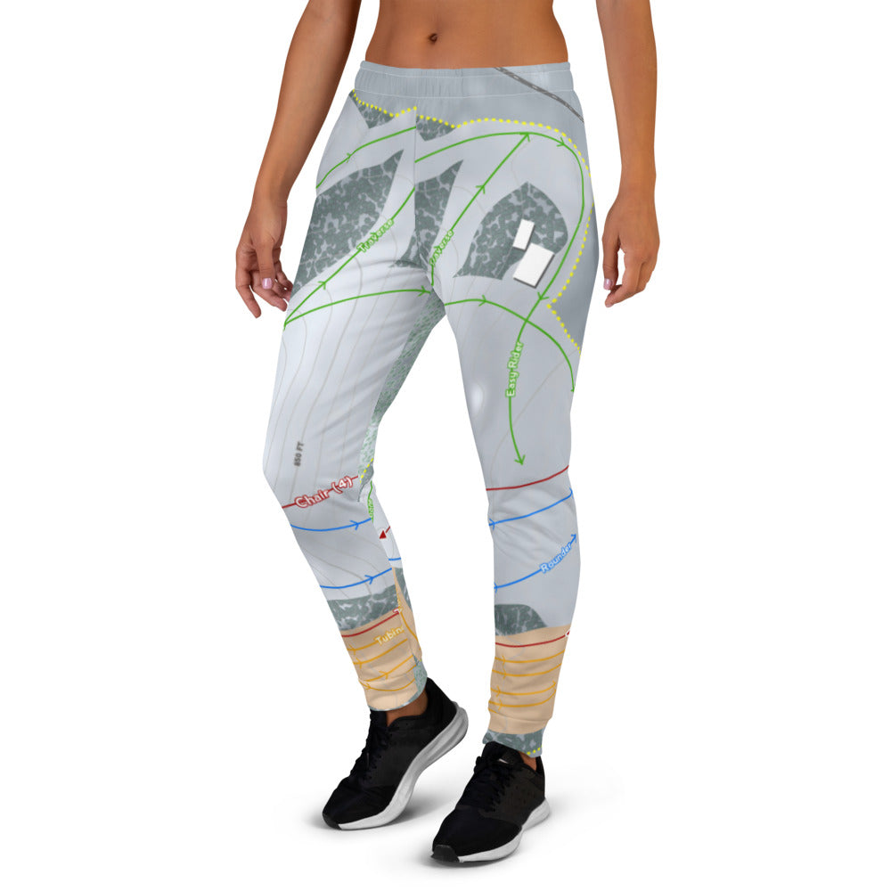 Sleepy Hollow Sports Park, Iowa Ski Trail Map Women's Mid-Layer - Powderaddicts