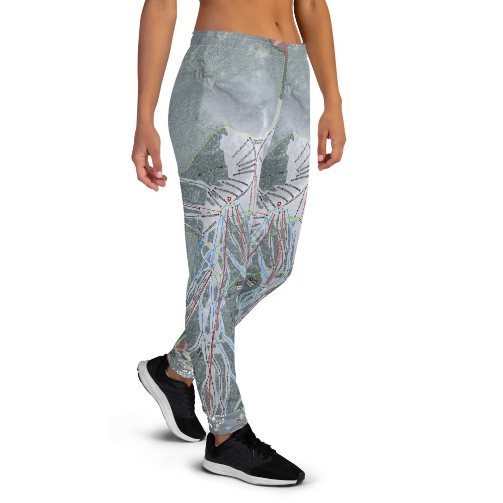 Copper Mountain, Colorado Ski Trail Map Women's Mid-Layer - Powderaddicts