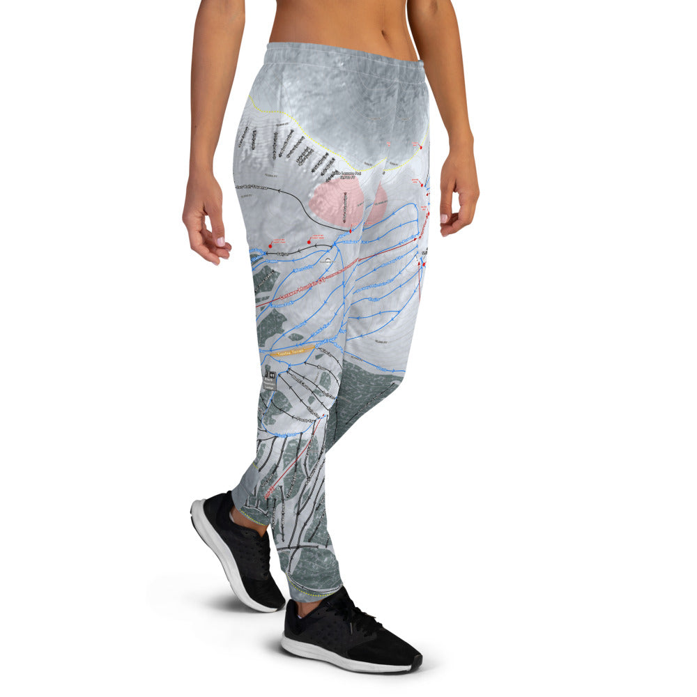 Arapahoe Basin, Colorado Ski Trail Map Women's Mid-Layer - Powderaddicts