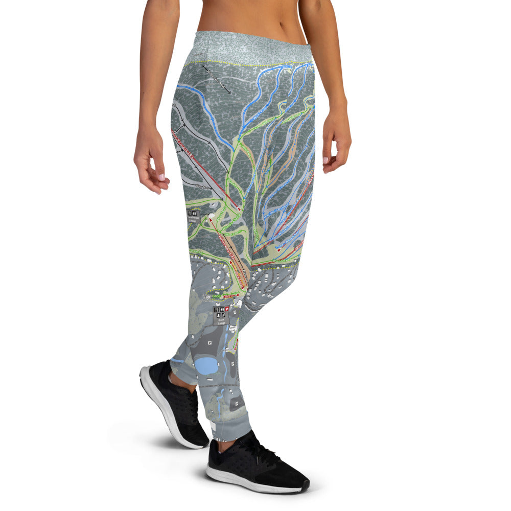 Windham Mountain, New York Ski Trail Map Women's Mid-Layer - Powderaddicts