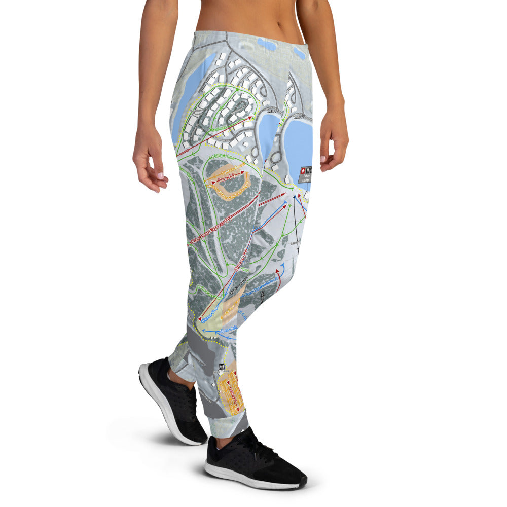 Seven Springs, Pennsylvania Ski Trail Map Women's Mid-Layer - Powderaddicts