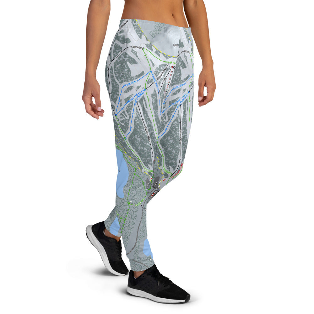 Anthony Lakes, Oregon Ski Trail Map Women's Mid-Layer - Powderaddicts