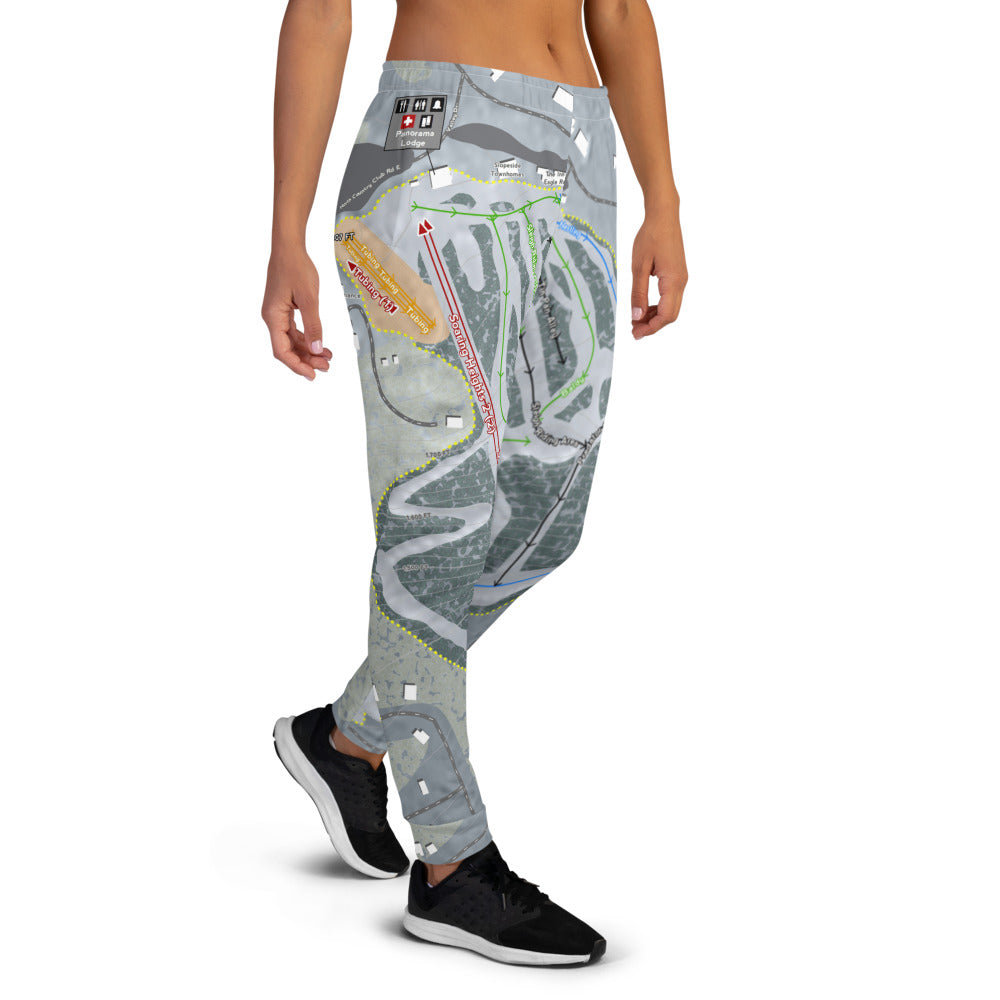 Eagle Rock, Pennsylvania Ski Trail Map Women's Mid-Layer - Powderaddicts
