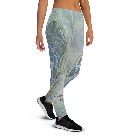 Whaleback Mountain, New Hampshire Ski Trail Map Women's Mid-Layer - Powderaddicts