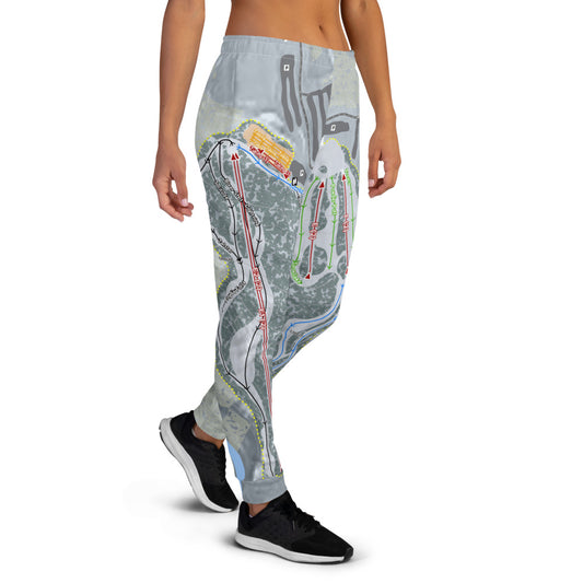 Jack Frost, Pennsylvania Ski Trail Map Women's Mid-Layer - Powderaddicts