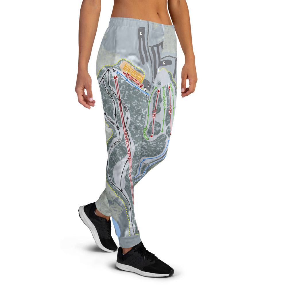 Jack Frost, Pennsylvania Ski Trail Map Women's Mid-Layer - Powderaddicts