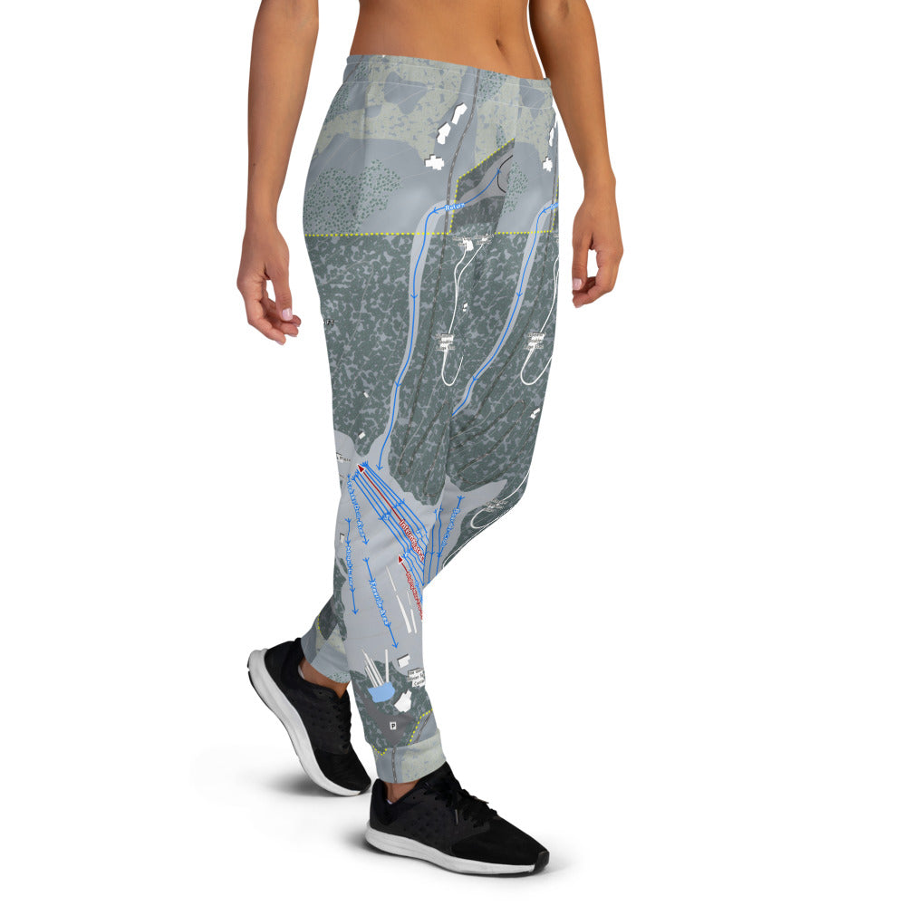 Utah Olympic Park, Utah Ski Trail Map Women's Mid-Layer - Powderaddicts