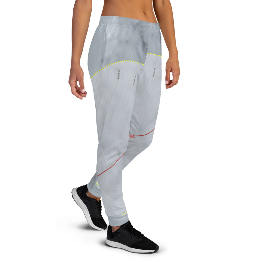 Elko Snobowl, Nevada Ski Trail Map Women's Mid-Layer - Powderaddicts