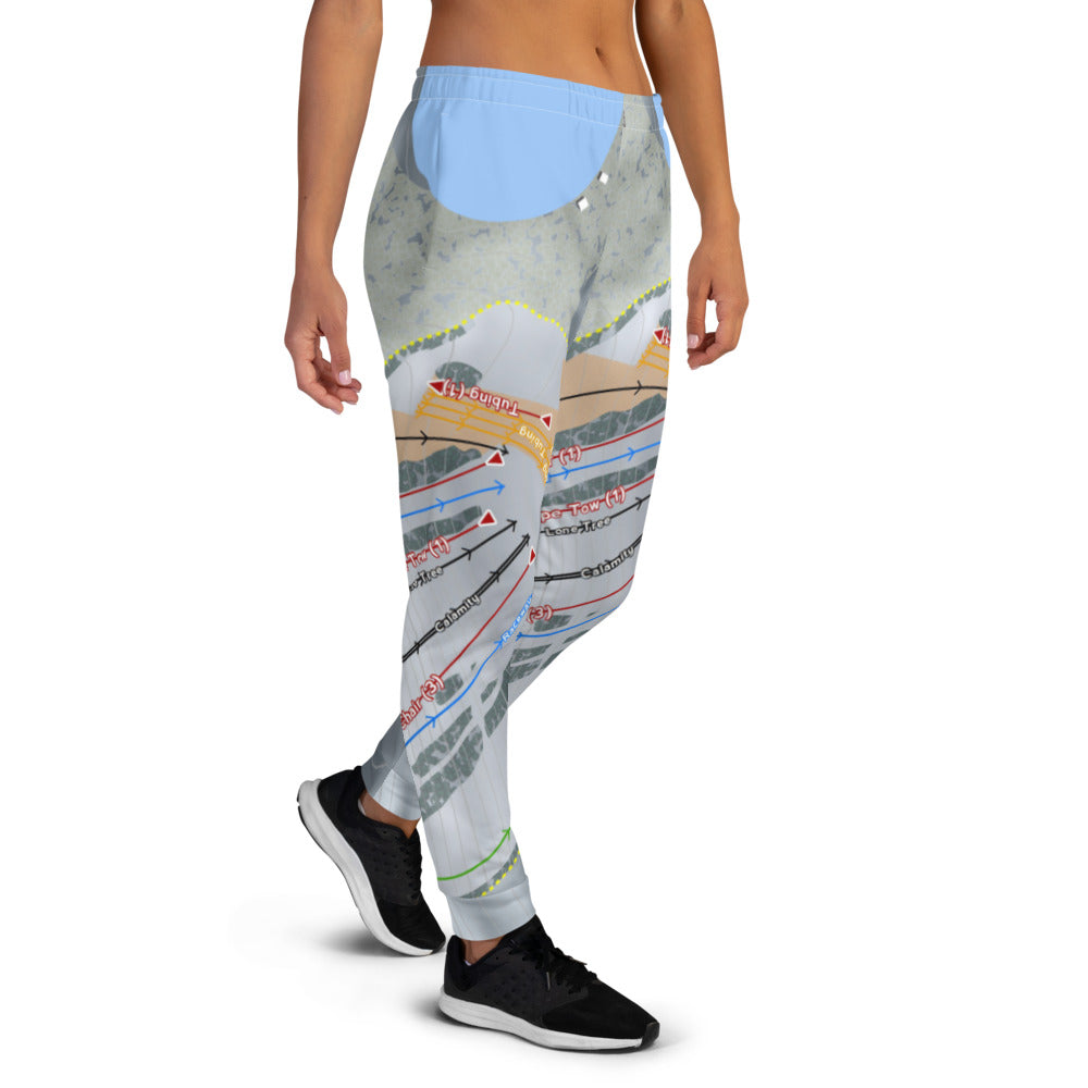 Bottineau, North Dakota Ski Trail Map Women's Mid-Layer - Powderaddicts