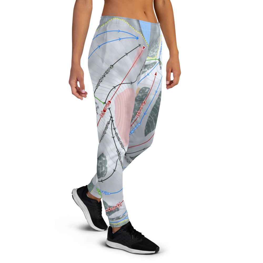 Buena Vista, Minnesota Ski Trail Map Women's Mid-Layer - Powderaddicts