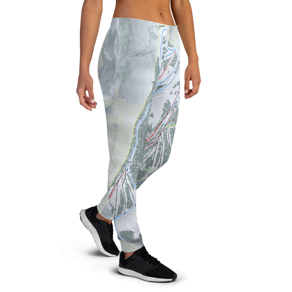 Ski Apache, New Mexico Ski Trail Map Women's Mid-Layer - Powderaddicts