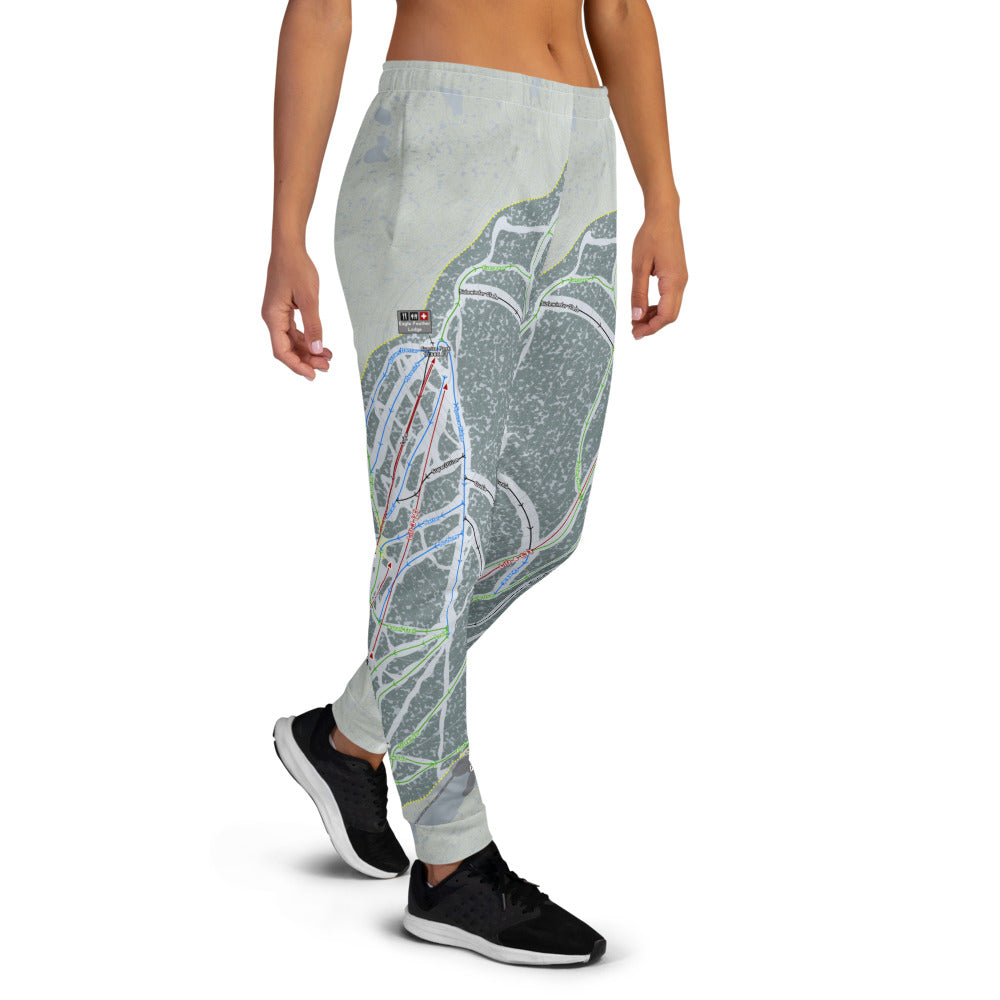 Sunrise Park, Arizona Ski Trail Map Women's Mid-Layer - Powderaddicts