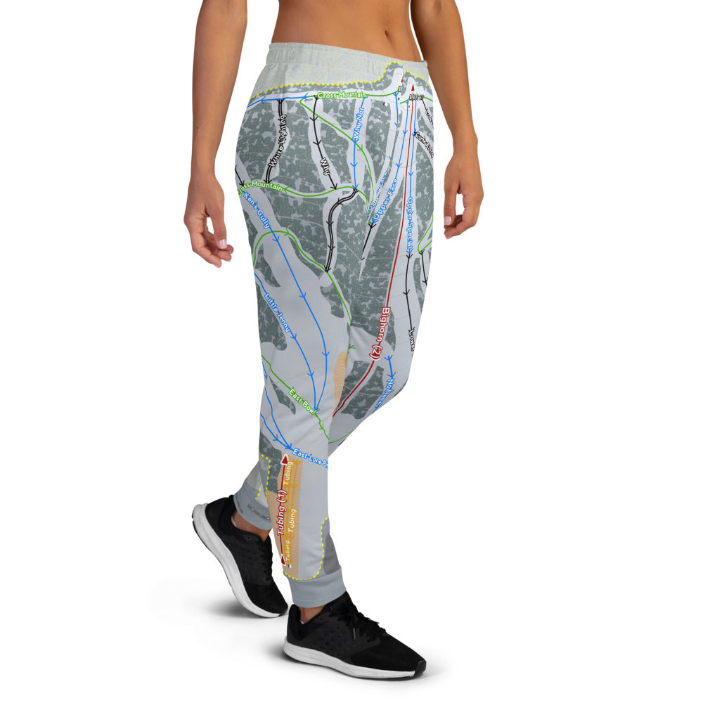 Hesperus, Colorado Ski Trail Map Women's Mid-Layer - Powderaddicts