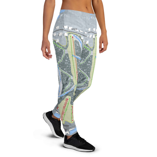 Peekn Peek, New York Ski Trail Map Women's Mid-Layer - Powderaddicts