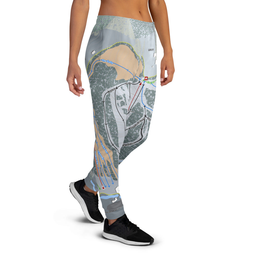 Suicide Six, Vermont Ski Trail Map Women's Mid-Layer - Powderaddicts