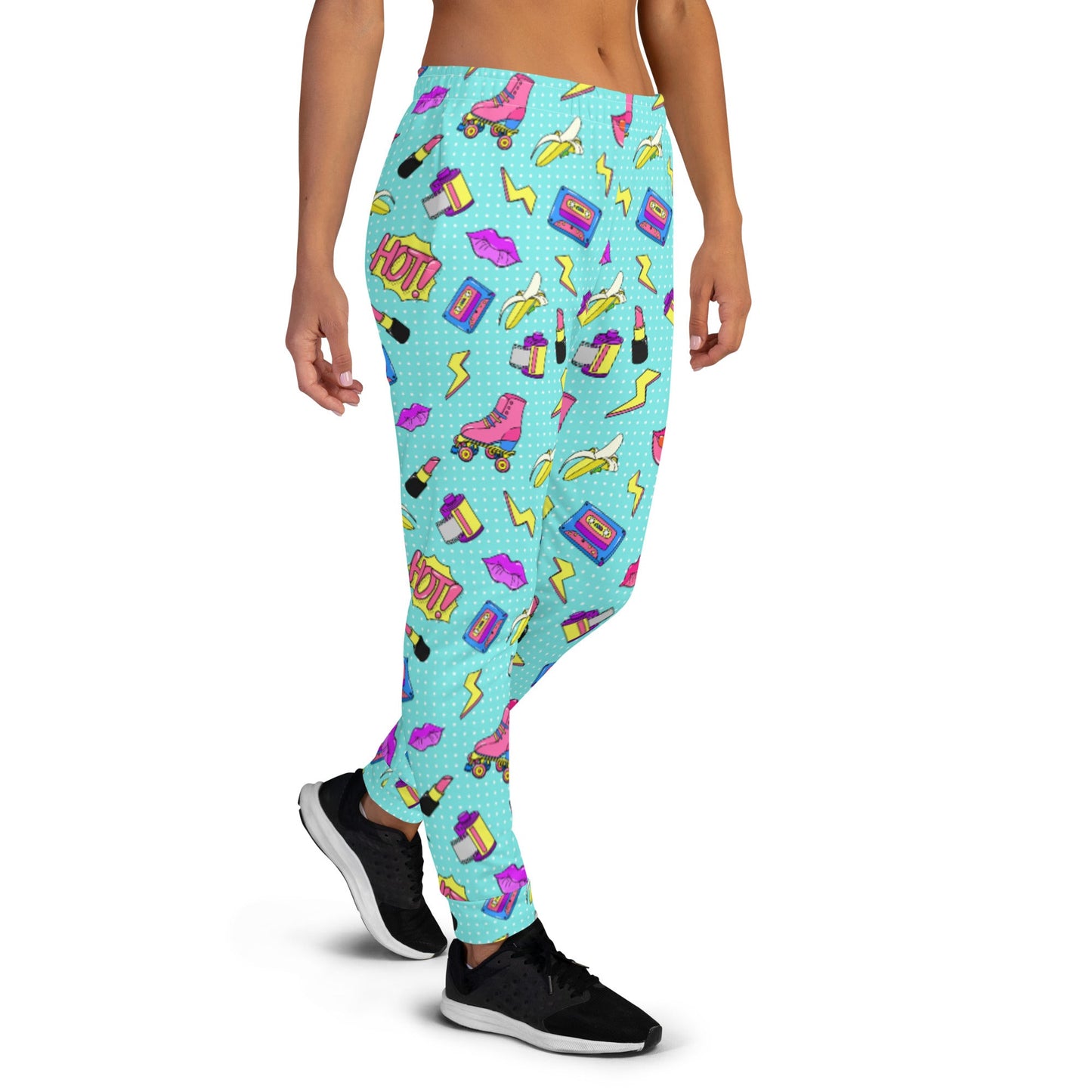 90's Collage Womens Base Layers - Powderaddicts