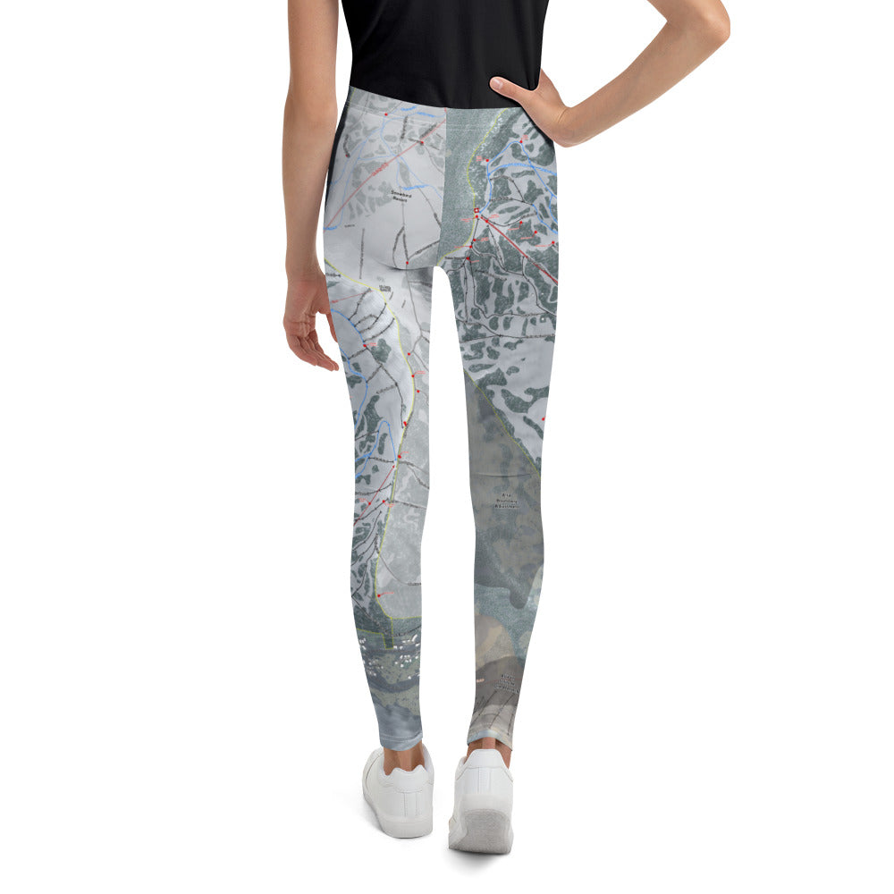 Alta, Utah Ski Trail Map - Youth Layers