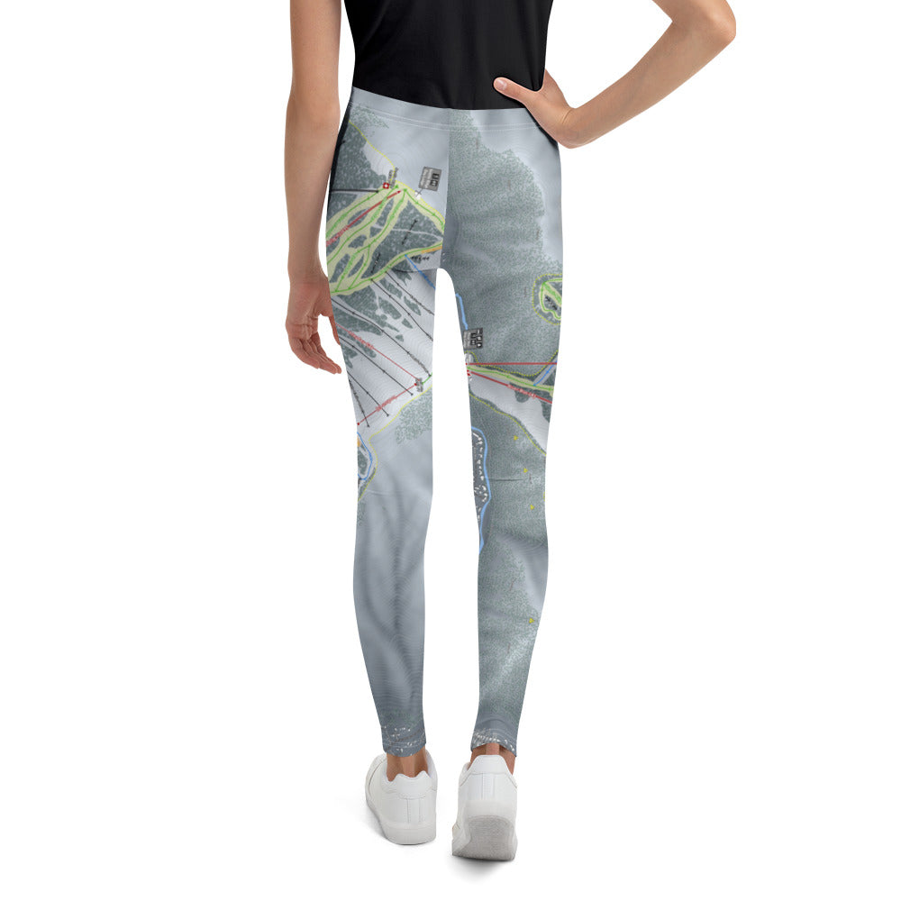 Sun Valley, Idaho Ski Trail Map Youth Layers