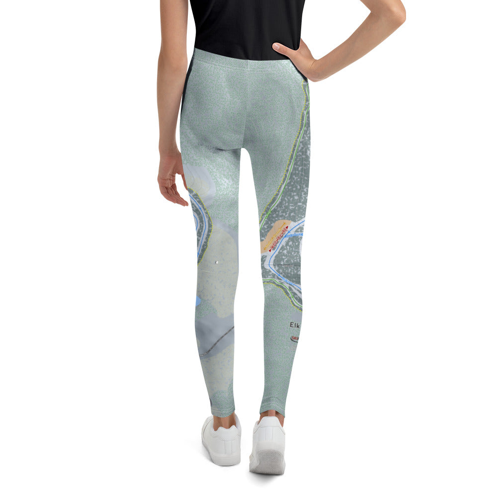 Elk Mountain, Pennsylvania Ski Trail Map Youth Layers