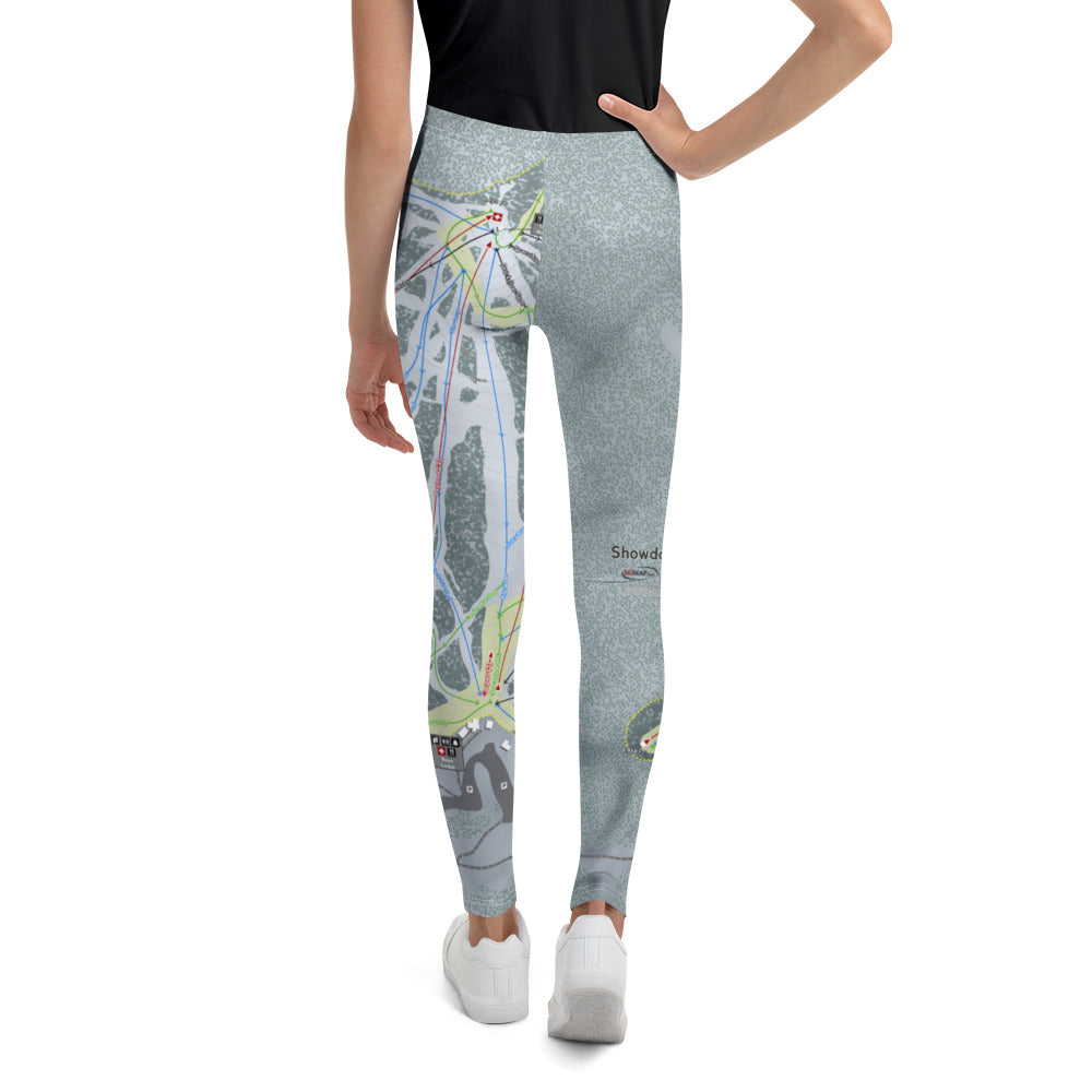 Showdown,   Montana Ski Trail Map Youth Layers