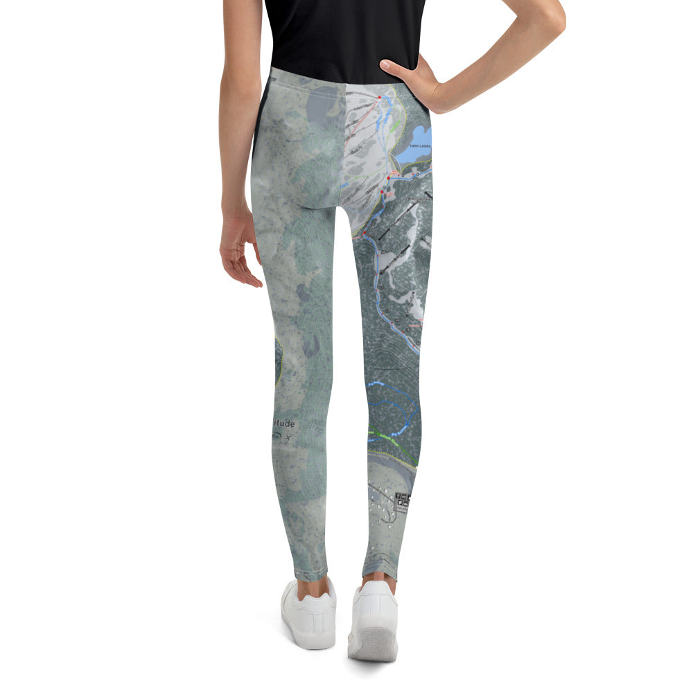 Solitude, Utah Ski Trail Map Youth Layers