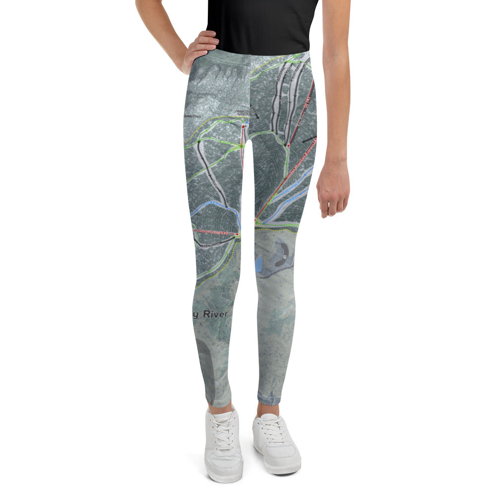 Sunday River, Maine Ski Trail Map Youth Layers - Powderaddicts