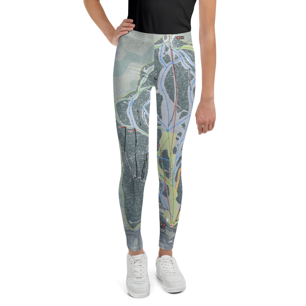 Sunlight Mountain Resort, Colorado Ski Trail Map Youth Layers