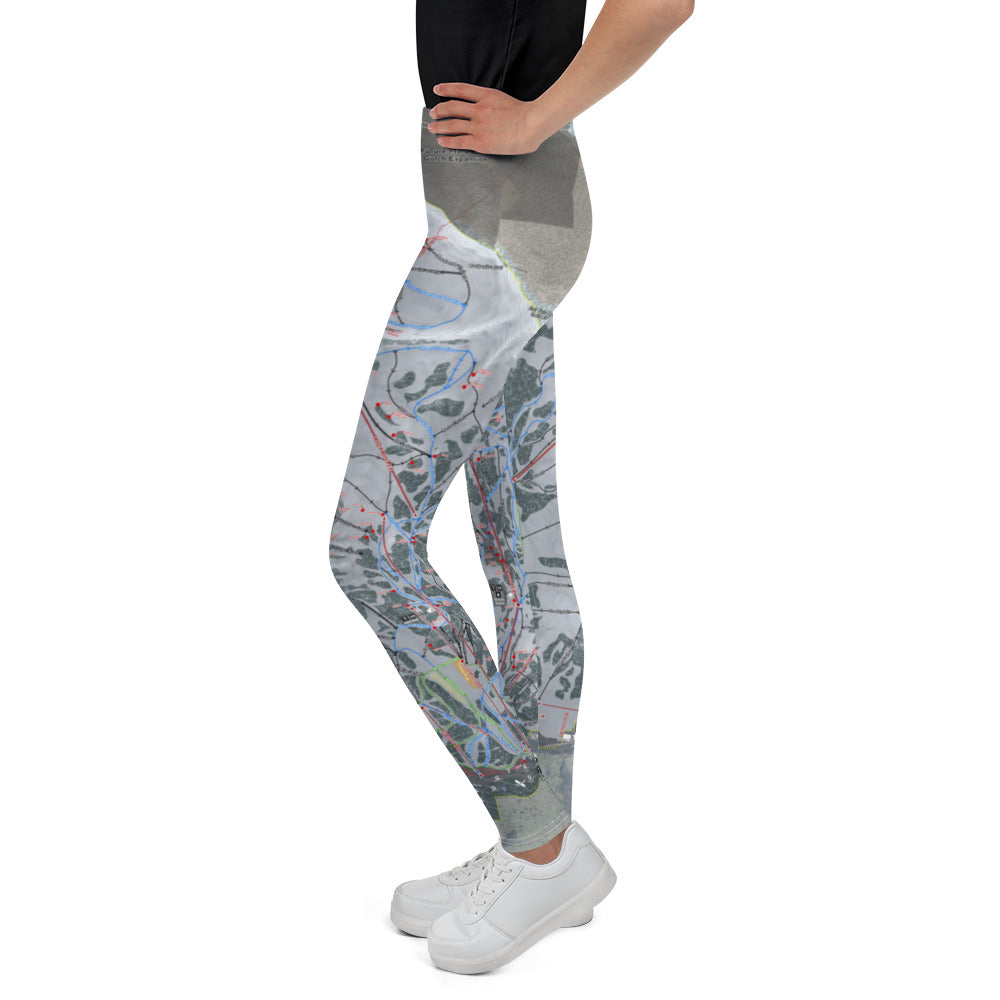 Little Cottonwood Canyon, Utah Ski Trail Map Youth Layers