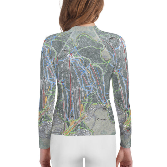 Okemo, Vermont Ski Trail Map - Youth Layers - Powderaddicts