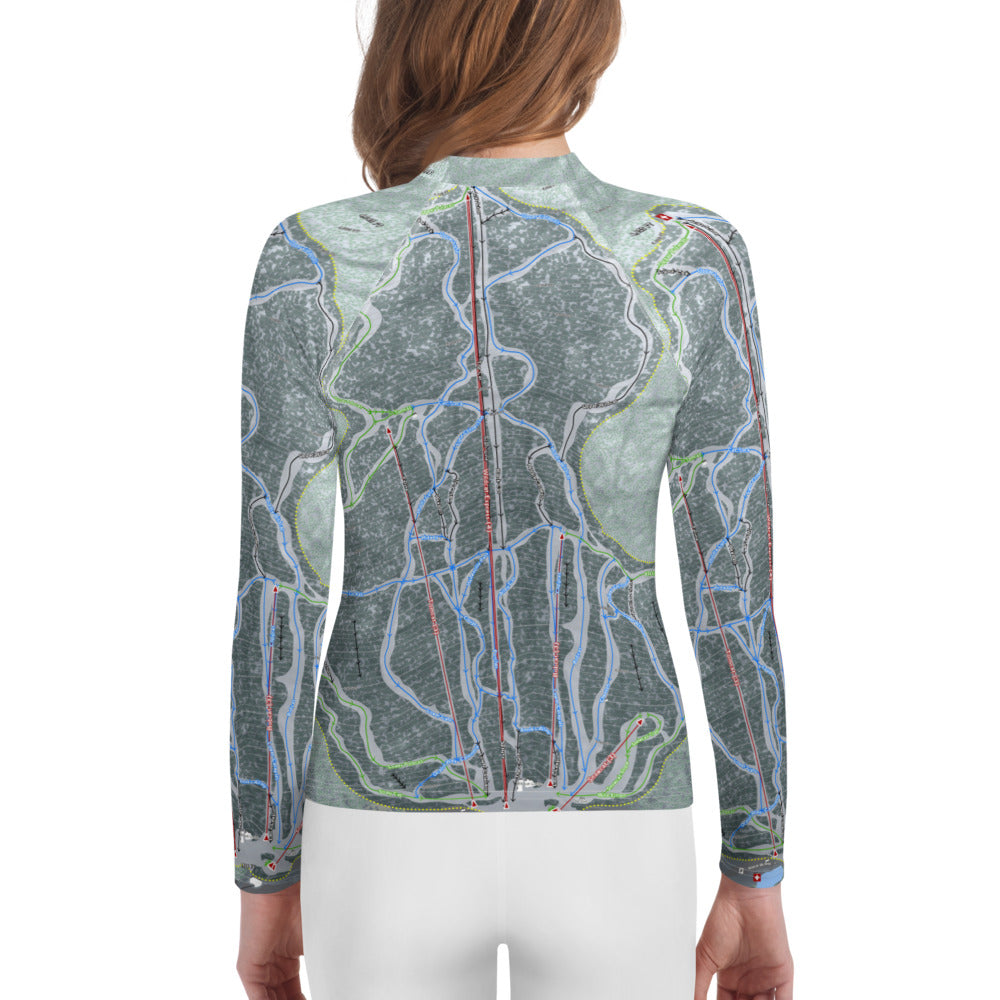 Wildcat Mountain, New Hampshire Ski Trail Map Youth Layers