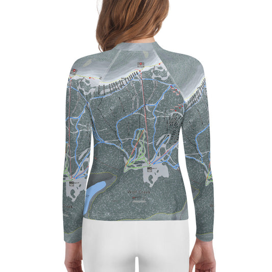 Wolf Creek, Colorado Ski Trail Map Youth Layers