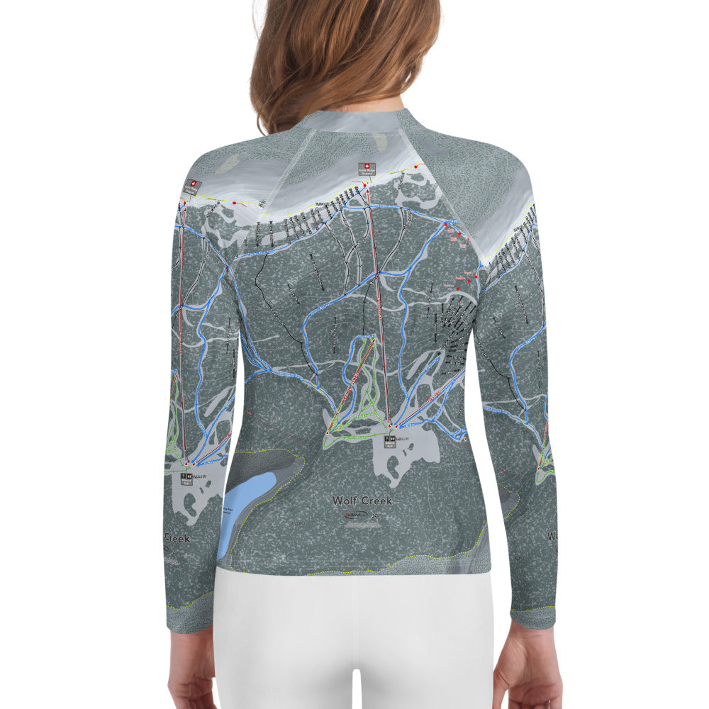 Wolf Creek, Colorado Ski Trail Map Youth Layers