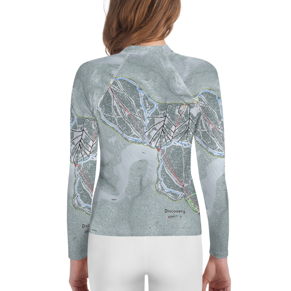 Discovery, Montana Ski Trail Map Youth Layers