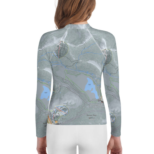 Donner Pass, California Ski Trail Map Youth Layers