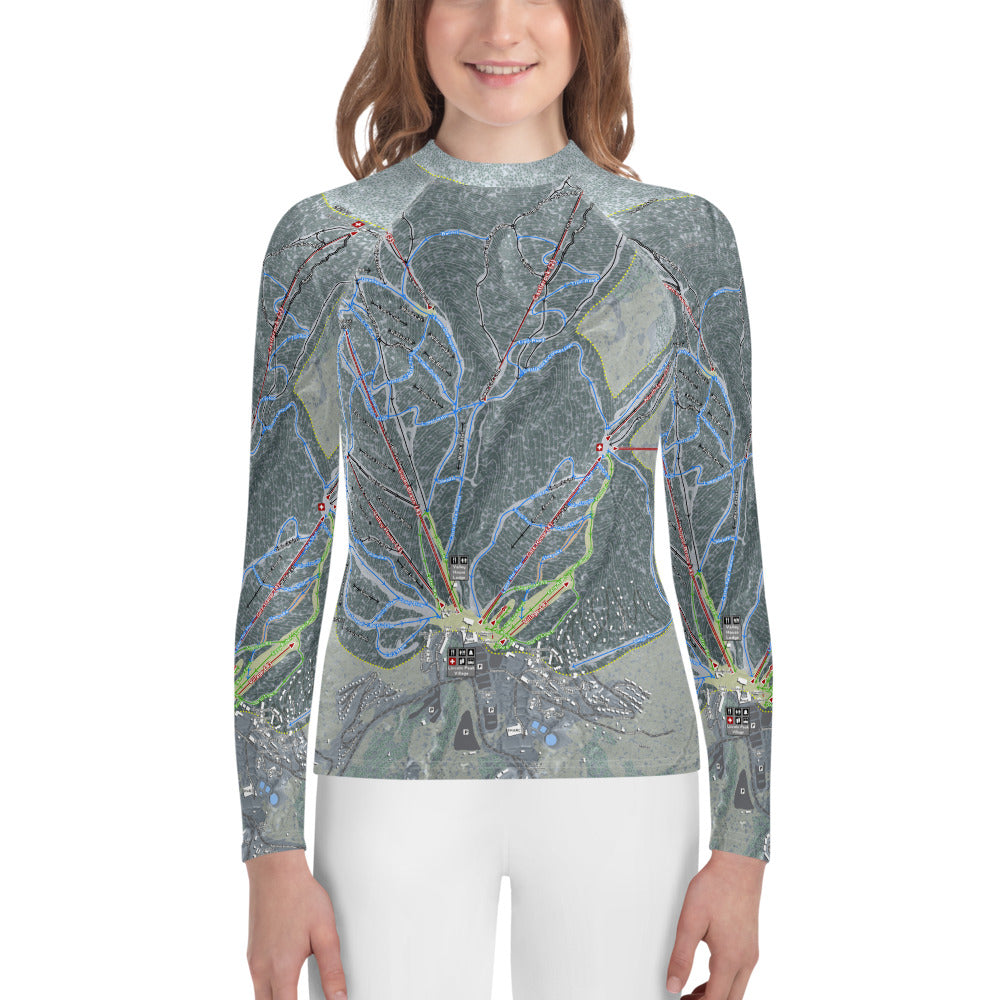 Sugarbush, Vermont Ski Trail Map Youth Layers