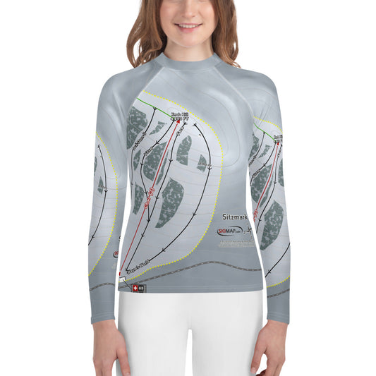 Sitz mark, Washington Ski Trail Map Youth Layers - Powderaddicts
