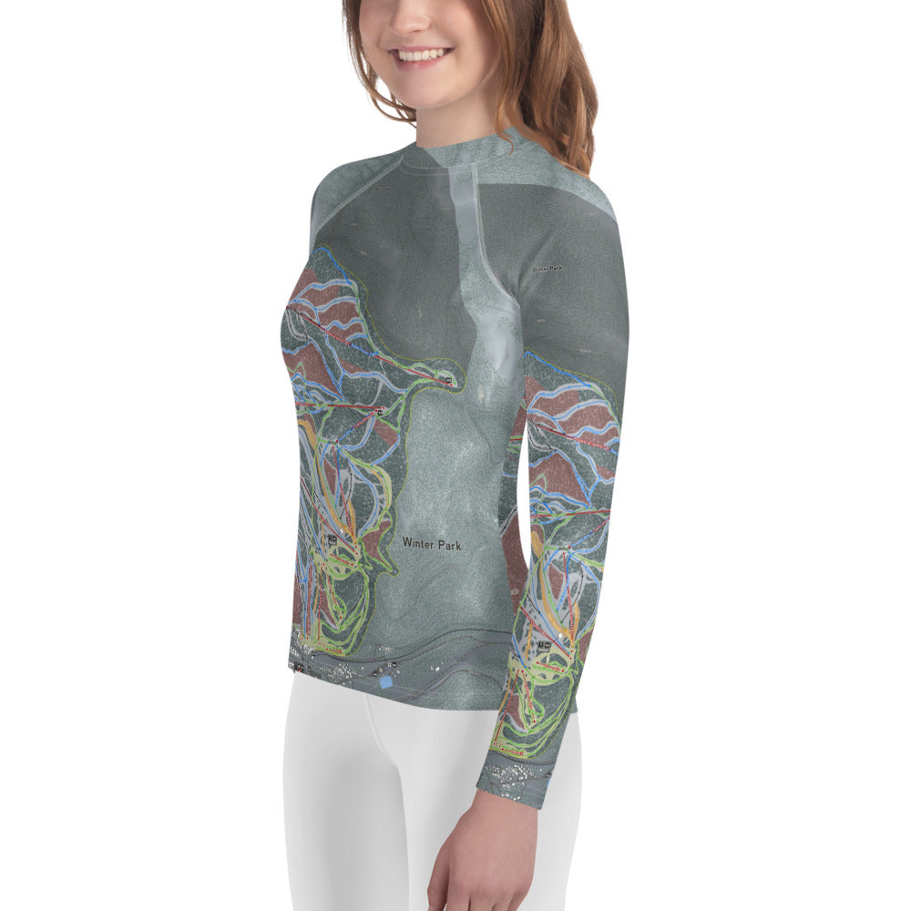 Winter Park, Colorado Ski Trail Map Youth Layers